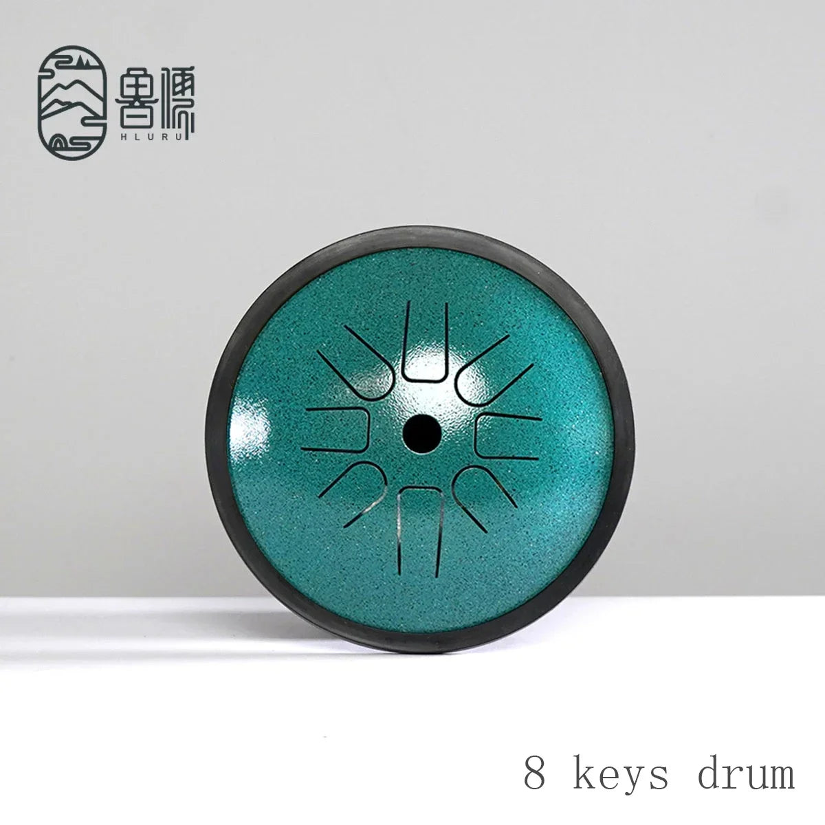 Multicolor 6inch 8 Tones High Treble Notes Partner Mini Drums Steel Tongue Drum C/D Key Professional Treble Supplement Drums