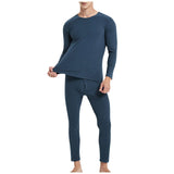 Winter Men Thermal Underwear Sets Thermal Long Pants Legging Homme Sexy Plus Velvet Pajamas Set Casual Thickened Men Underwear