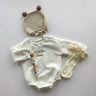 Spring Autumn Newborn Infant rompers one-piece Letter embroidery sweatshirt romper Long Sleeve Baby Full loose Body jumpsuits