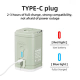 3 in 1 Electric Air Pump with Lights Mini Wireless Air Compressor USB Charging Inflator/Deflator Pumps for Outdoor Camping