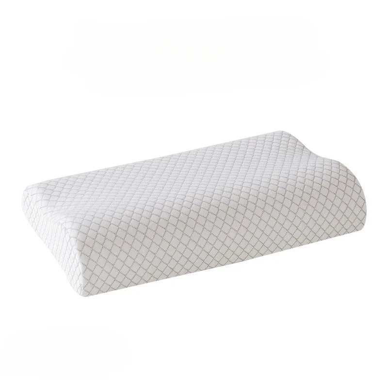 50*30cm Bamboo Fiber Pillow Slow Rebound Health Care Memory Foam Pillow Memory Foam Pillow Orthopedic Pillows Support NeckRelief