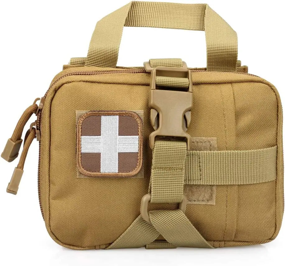 Upgrade Tactical EMT Pouch Rip Away Molle Medical kit IFAK Tear-Away First Aid Kit Travel Outdoor Hiking mergency Survival Bag