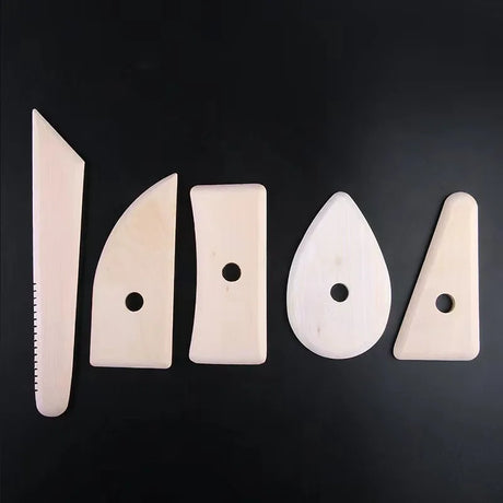 Pottery Tools Pottery Foot Shaper Tools Pottery Trimming Tools Pottery Profile Rib  for Carving Clay Molds Clay Ceramics