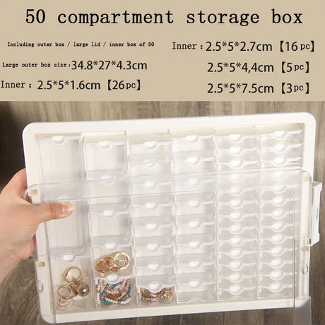 5D Diamond Painting Embroidery Accessories Tool Storage Box Elizabeth Ward Bead Storage Solutions 78pcs Assorted Craft Supply