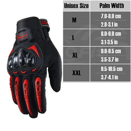 Riding Tribe Motorcycle Gloves Breathable and Anti drop Racing Gloves Unisex Cycling Motorcycle Rider Gloves For All Seasons