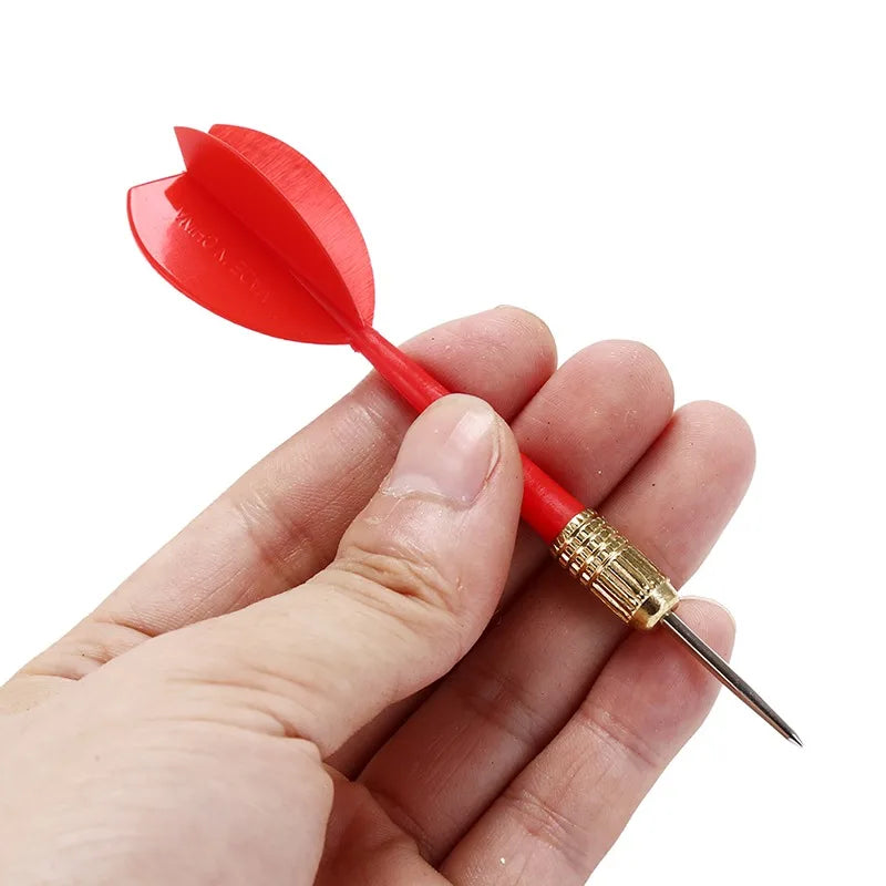 10PCS 11cm Darts Throwing Toy Darts Nice Flight Harrow Point multicolor Plastic Wing Needle Barrel Iron Copper Tip