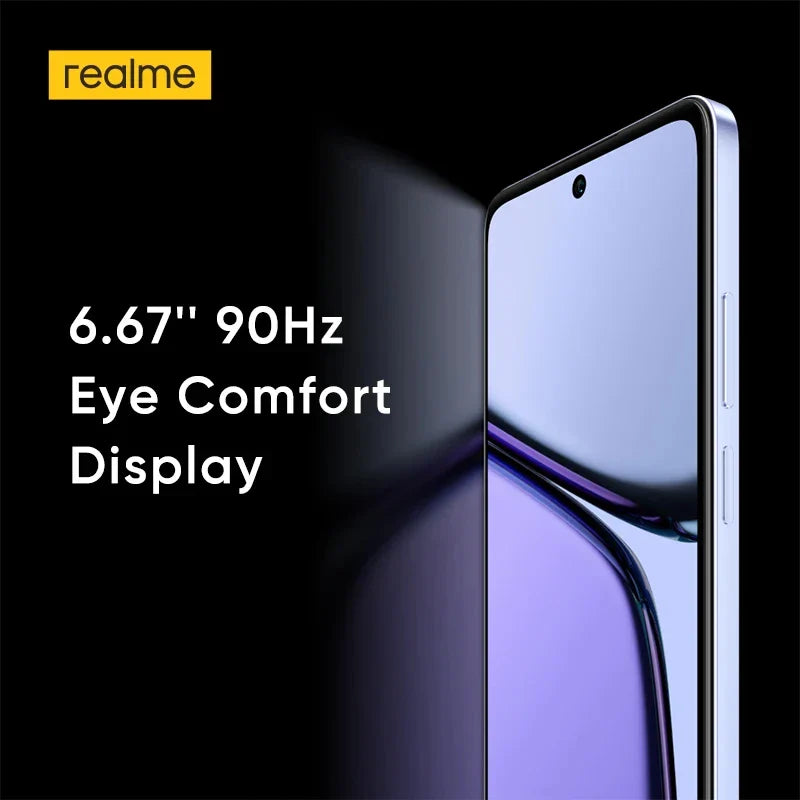 Russian Version realme C65 Smartphone Helio G85 Octa-Core 50MP AI Camera 6.67" 90Hz 45W SUPERVOOC Charge 5000mAh Battery NFC