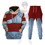 Popular Cosplay Anime Saint Seiya printed hoodie pants sets 3D Street Harajuku kid Tracksuit sets Men's Sports two-piece suits