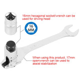 Hydraulic Shock Absorber Removal Tool Claw Ball Head Swing Arm Suspension Separator Labor-Saving Car Disassembly Tool