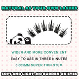 Fake Eyelashes 320 Clusters Individual Lashes Mixed Length Eyelash Book Soft Natural Look Fox Eye Korean Cute Makeup Eyelashes