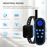 Electric Shock Collar Waterproof 1000m Remote Control Dog Repeller Anti Bark Behavior Aids Vibrator Training Collar