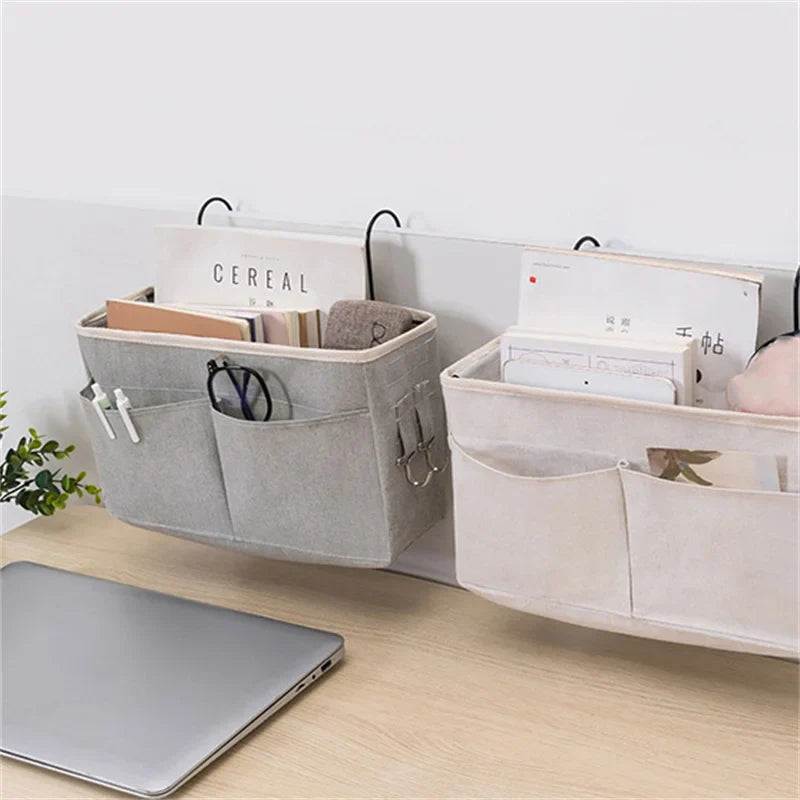 Portable Baby Care Essentials Hanging Organizers Crib Storage Cradle Baby Crib Organizer Diaper Bag Linen Baby Bed Accessories