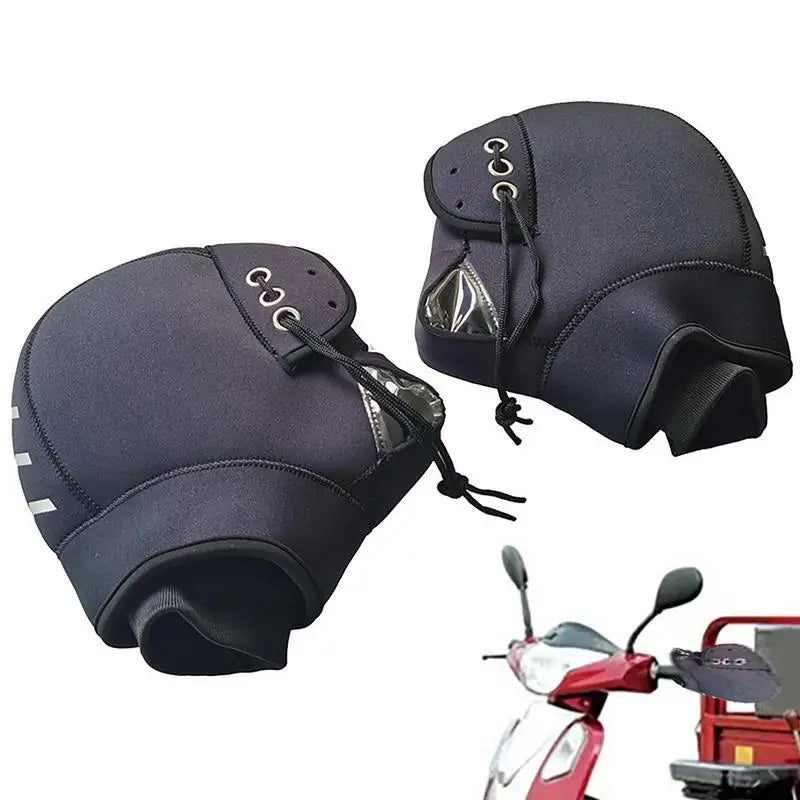 Snowmobile Gloves  winter handlebar muffs waterproof bike gloves warm bike mittens Windproof motocross gloves Rainproof  mittens