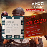 AMD RYZEN™ 7 7800X3D Brand New CPU Gaming Processor 8-Core 16-Thread 5NM 96M Socket AM5 Without Fan New Arrival Game Cache Hot