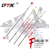 FTK Carbon fiberglass Top Tip 120gM/L/H Feeder carp rod Top Tip Fishing Accessories Fishing Tackle