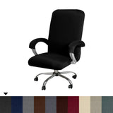 Office Computer Desk Chair Covers Armchair Protector Black Blue White High Quality Housse De Chaise Includ Armrest Gamer Covers