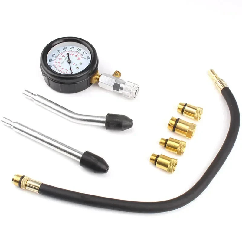 Cylinder Pressure Gauge Tester Automobiles Motorcycles Gasoline Engine Compression Tester Kit Multifunctional Inspection Tools