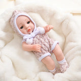 30cm Reborn Baby Dolls Realistic Dolls Toys Girl Real Lifelike Baby Dolls Reborn Full Body Silicone Baby Doll Christmas Gifts