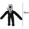 74pcs Skibidi Toilet Plush Toy Upgrade Titan TV Toy Skibidi Dop Speakerman Cameraman TV Man Titans Camcordeman Plush Gift