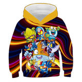 Kids Super Zings Hoodie Boys Girls Cartoon Kazoom Pullover Kids Superzings Hoodie Harajuku Streetwear Fall Winter