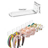 Multifunctional Headband Holder Clear Jewelry Organizer Perfect Headband Display Organizer for Teen Girl Women Gifts