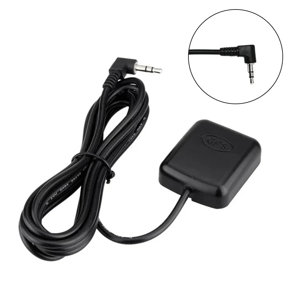 3V To 5V GPS Receiver For Car Truck SUV Dash Cams Dash Camera External GPS Antenna 3.5mm Elbow Car Electronics GPS Accessories