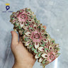 10 Yards Wholesale Price!! African Laces Ribbon DIY Accessories Applique Pink And Green Wedding Lace Trim Laces Material