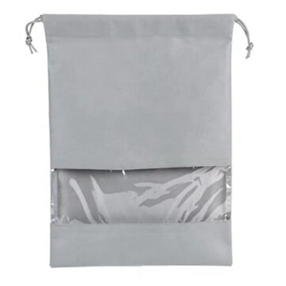 Waterproof Shoe Storage Bag, Thicken Non-woven Fabric, High Quality, Travel, Moisture-proof, Dustproof, Customized Logo, 10Pcs