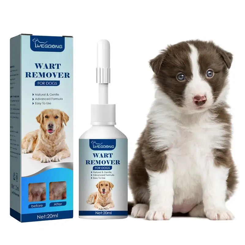 Natural Dog Wart Remover Dog Ear Drops Painless Treatments Against Moles Cleaning Care For Pet Dog Litter & Housebreaking