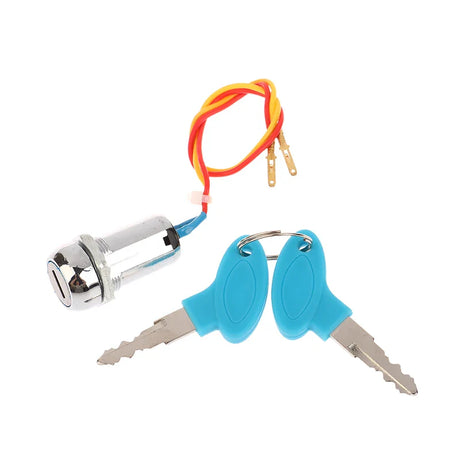 New Arrival 1 Set 2 Wire Key Ignition Switch Lock Motorcycle Go Kart Scooter Bike Switches For Motorcycle Electrical System