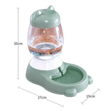 2.2/2.5L Dog Food Water Bowl Automatic Feeder Dispenser for Cat Dog Large Capacity Pet Drinking Bowl Cat Supplies