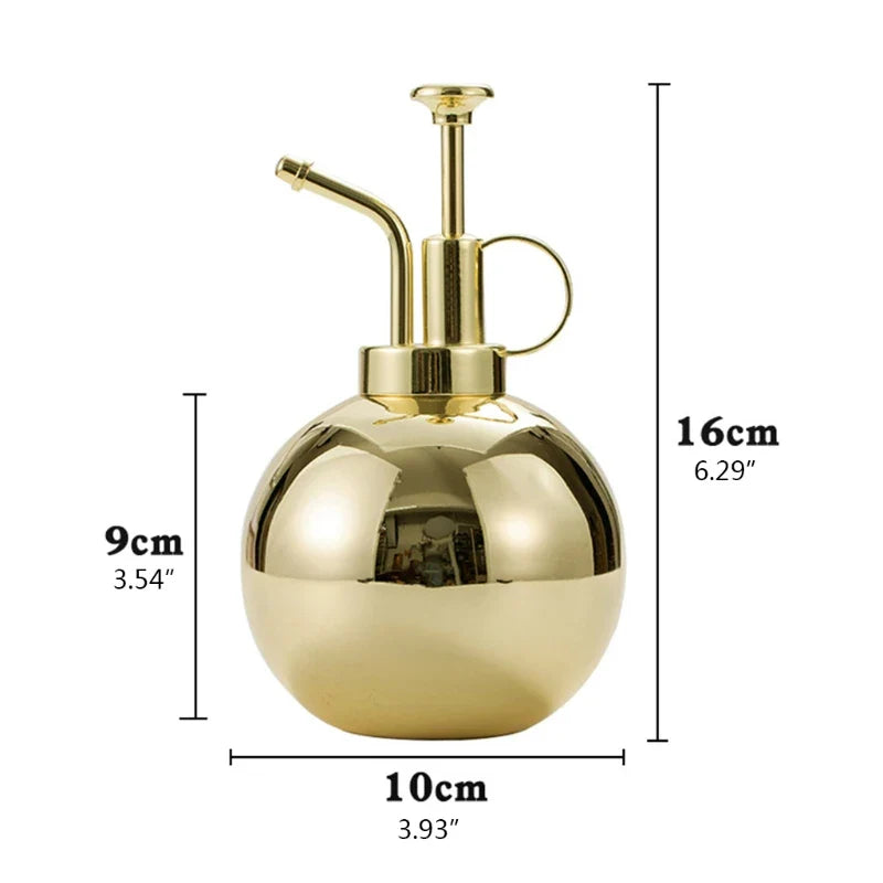 500ml Metal Watering Can for Indoor Plants Vintage for Mister Bottle Gardening Spraying Can Spritzer Bottles