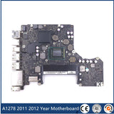 A1278 Laptop Motherboard 2011 2012 Year For Macbook Pro 13" i5 i7 Logic Board 820-3115-B 820-2936-A 820-2936-B 2011 2012