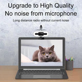 Portable 4K Webcam PC Laptop 2K 1080P Webcam Live Streaming Flexible Full HD Web Camera For Computer With Microphone With Light