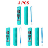 1~4PCS For Amazon Fire TV Stick 4K TV Stick Remote Silicone Case Protective Cover Skin Remote Control Protection Silicone Cover