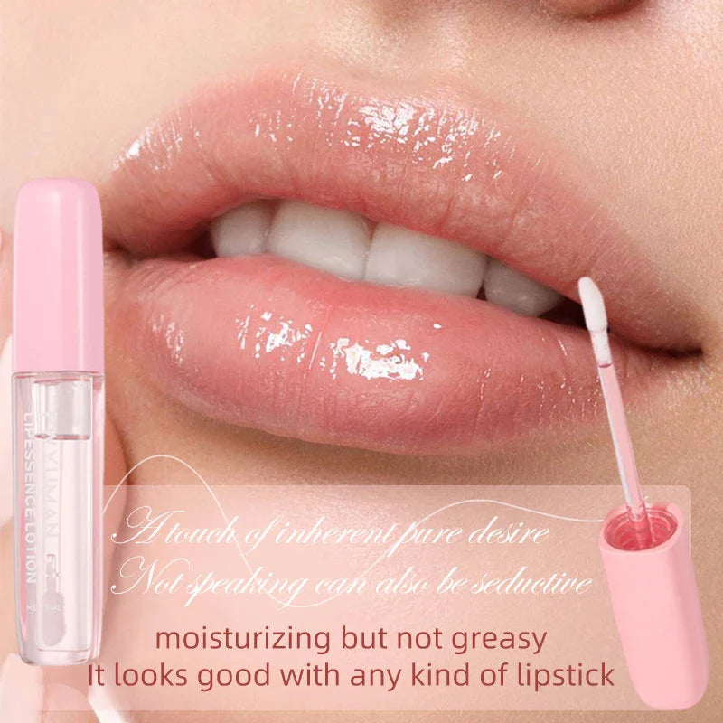 Long Lasting Lip Plumper Oil Lip Balm Remove Dark Lip Anti-Dry Anti-Cracking Moisturizing Nourishing Smoothing Lines Lip Care