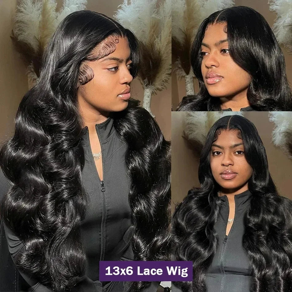 On Fleek Official Body Wave Hd Lace Front Wig 13x4 13x6 30 40 Inch 4x4 Lace Closure Wig Transparent Human Hair Lace Frontal Wig