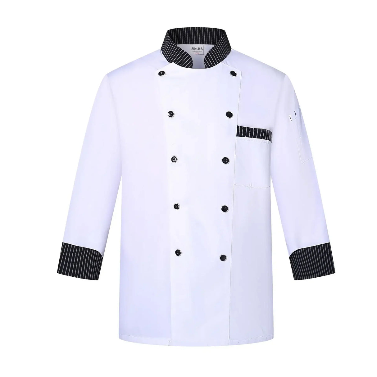 Chef overalls long-sleeved cake shop baker overalls hotel catering kitchen back cook male and female chef uniforms