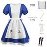 Game Alice: Madness Returns Cosplay Costume Alice Maid Dress Uniform Adult Women Halloween Carnival Party Clothes