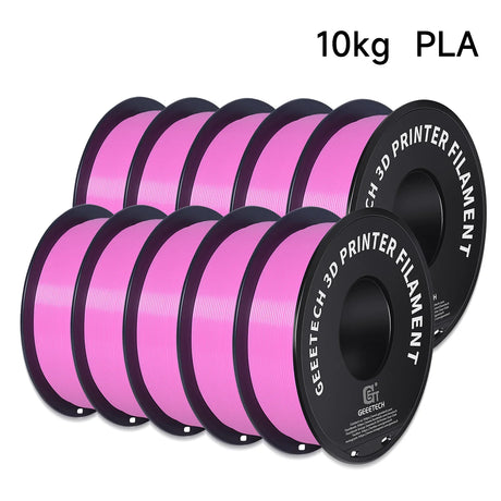 Geeetech 10Kg PLA Filament Plastic For 3D Printer 1.75mm,Tangle-Free, 3d Printing Wire Materials Vacuum Packaging