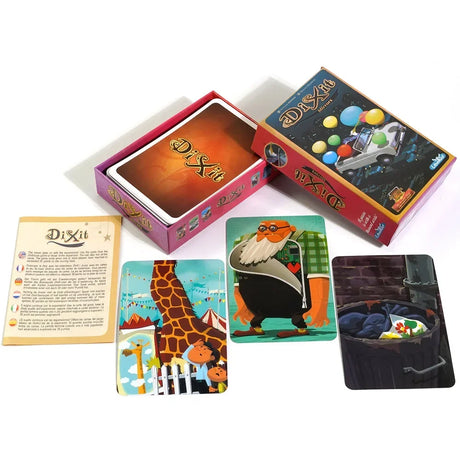 Board Game Dixit English Edition Expansion Strategic Family Gathering Camping Party Friend Playing Cards Collection Toys