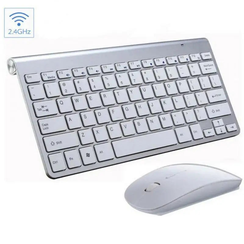 Spanish Hebrew Korean Thai Wireless Keyboard Mouse Combo 2.4G Mini Portable Wireless Keyboard and Mouse for Windows Android