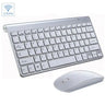 Spanish Hebrew Korean Thai Wireless Keyboard Mouse Combo 2.4G Mini Portable Wireless Keyboard and Mouse for Windows Android