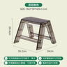 Modern Home Folding Ladder Transparent Acrylic Step Ladders Japanese Portable Telescopic Ladder Rack Creative Stairs Step Stool