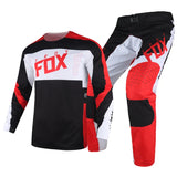 2022 Off-Road MX 180/360 Racing Motocross Jersey Pants Combo Black Red Gear Set For Honda Team Motorcycle Suit Kits