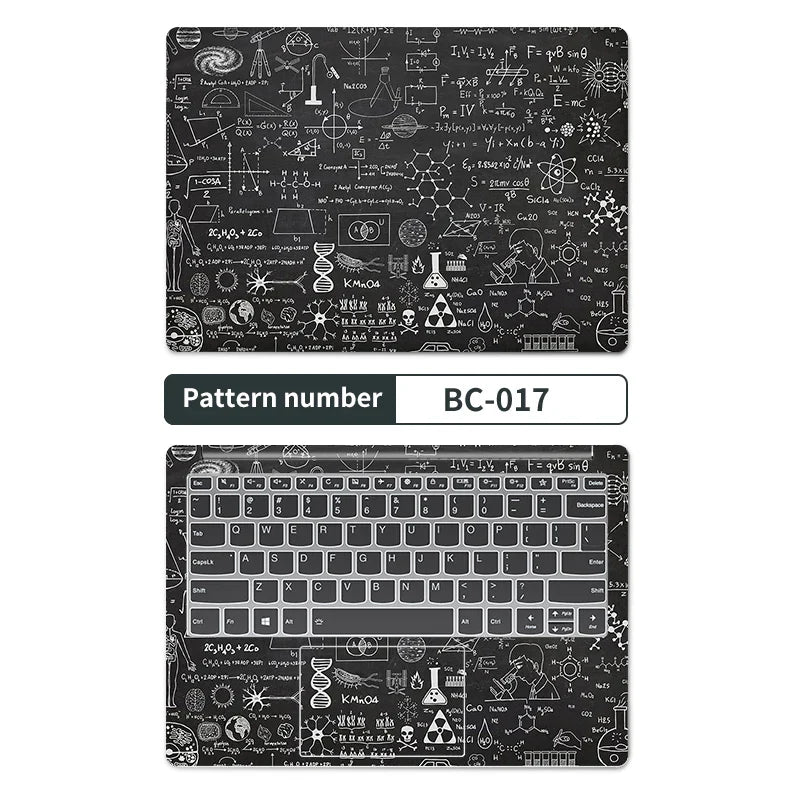 DIY Universal Laptop Stickers Skins Vinyl Creative Skin Case 13.3"15.6"17"for Macbook/Lenovo/Asus/Hp/Acer Decorate Sticker Decal