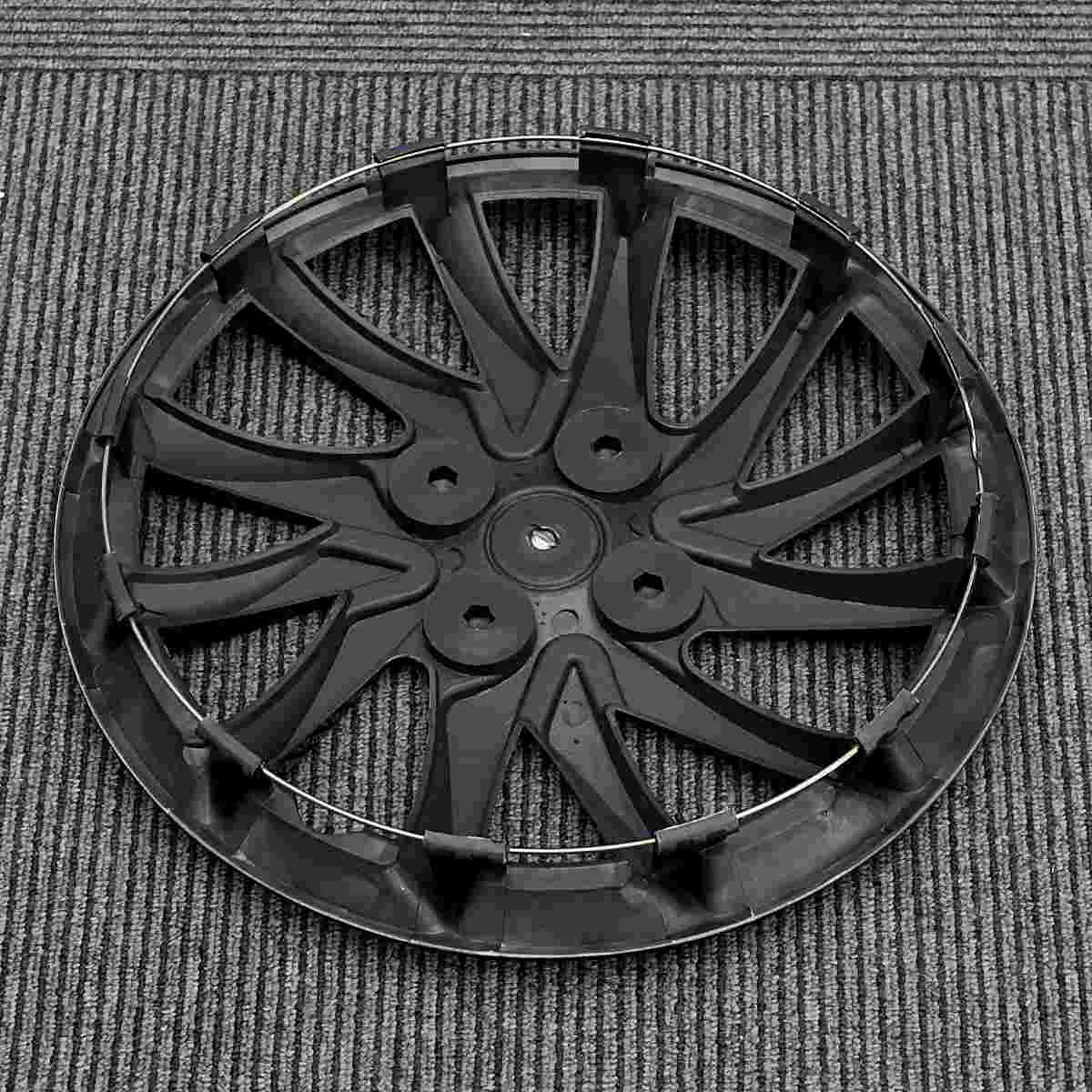 Hubcaps Wheel Covers 14 Inch Hub Caps Wheels Rim Cover for Car Auto Vehicle Tire Parts Replacement Accessories Black