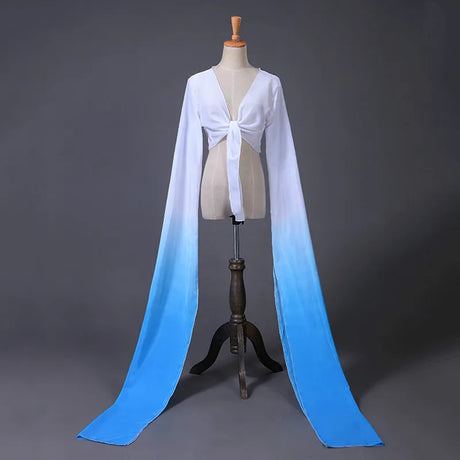 Multicolor Hanfu Water Sleeves In Classical Peking Opera Tibetan for Adult Children To Practice Dance Performing Yangko Clothes