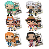 Funko One Piece Figure Luffy Chopper AISI Luo Luffytaro Action Figure Collection Model Toys Brinquedos For Christmas Gift