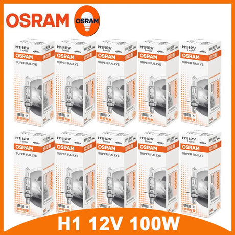 OSRAM H1 H4 H3 H7 12V Standard Lamp White Light Original Headlight Auto Fog Lamp 55W/100W 9003 HB2 Car Halogen Bulb (10 PCS)